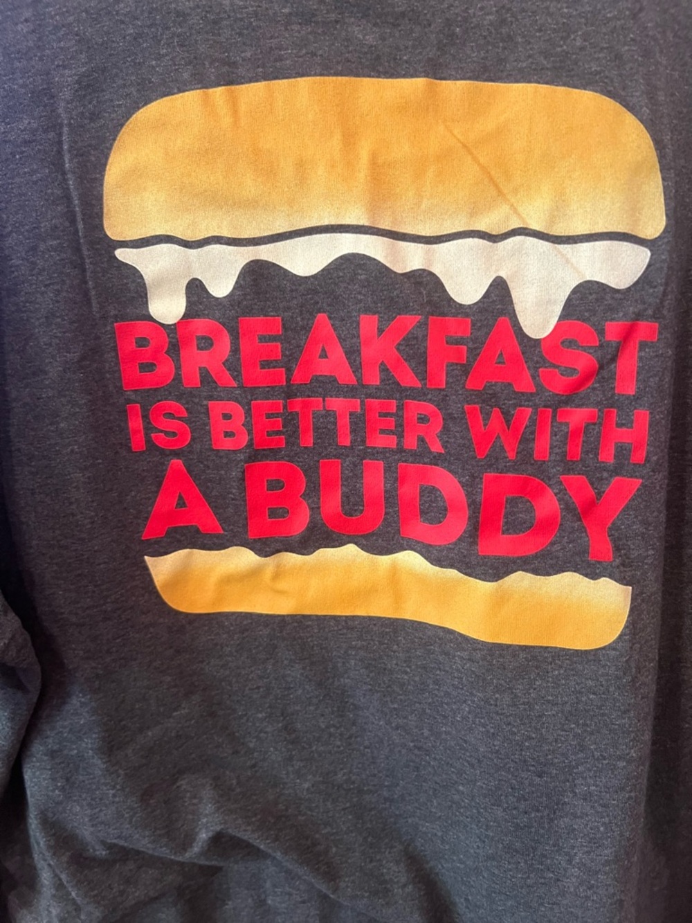Wendy’s Tee with Red Hair Graphic and Blue Bows - Picture 4 of 5